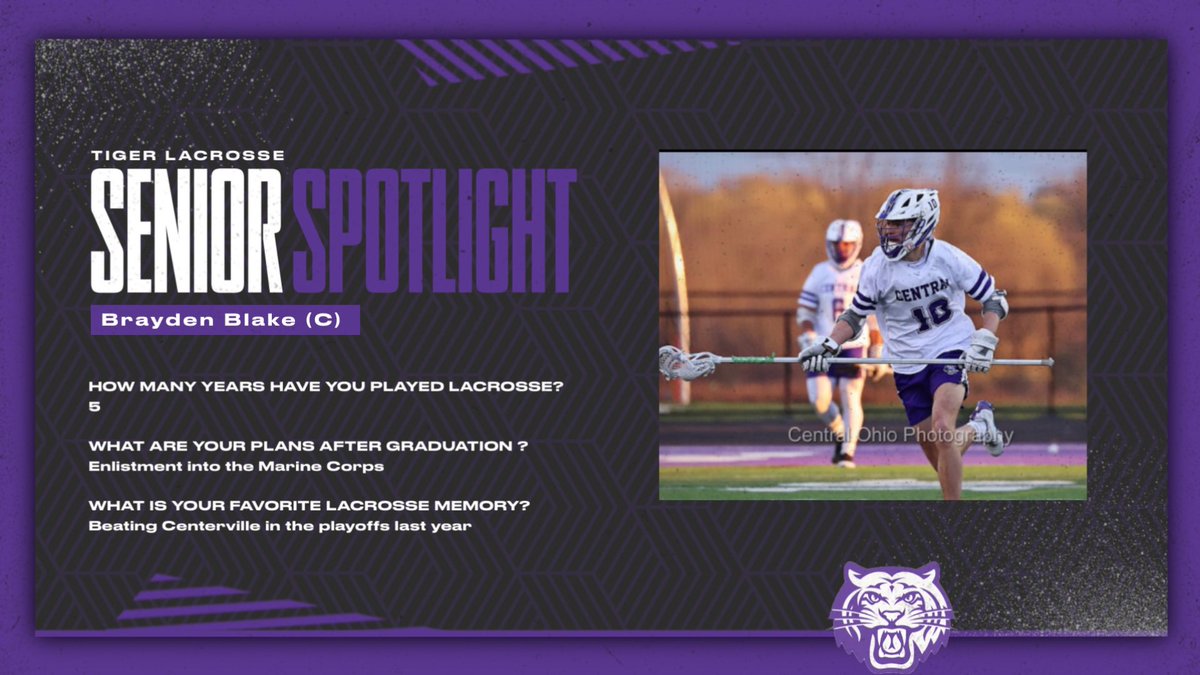 SENIOR SPOTLIGHT - Class of 2025

Brayden Blake