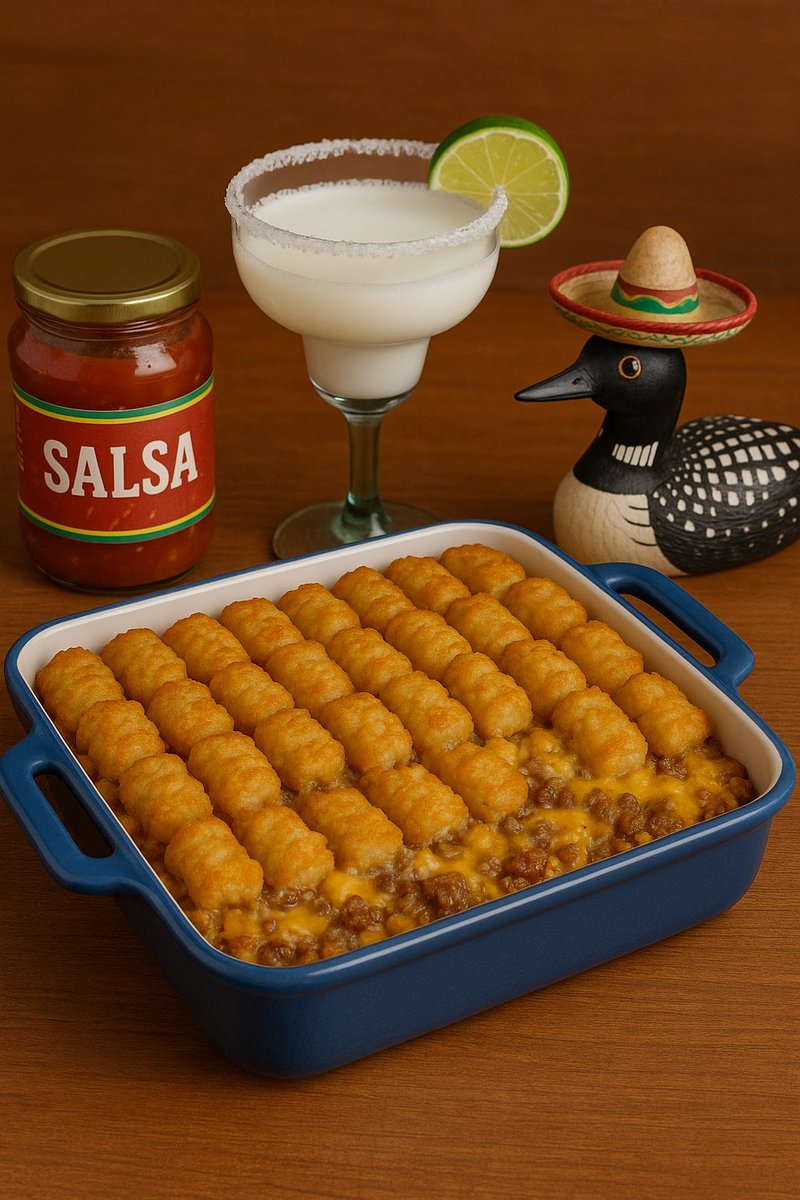 therealblueox's tweet photo. Happy Cinco De Mayo from the land of 10,000 lakes! Enjoy yourself a milk-a-rita and some salsa on da hot dish! https://t.co/vn3etP0SRt