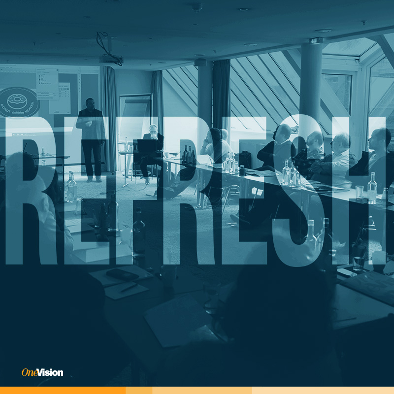 🚀 With our Refresh Training Tour you can keep up the pace with every new software version, refresh your knowledge and gain new skills! 💡

📍 Frankfurt - Bad Reichenhall - Hamburg - Zürich - Nice: Trainings from June to November.
📅 Reserve your seats! 👉 my.onevision.com/articles/view/…