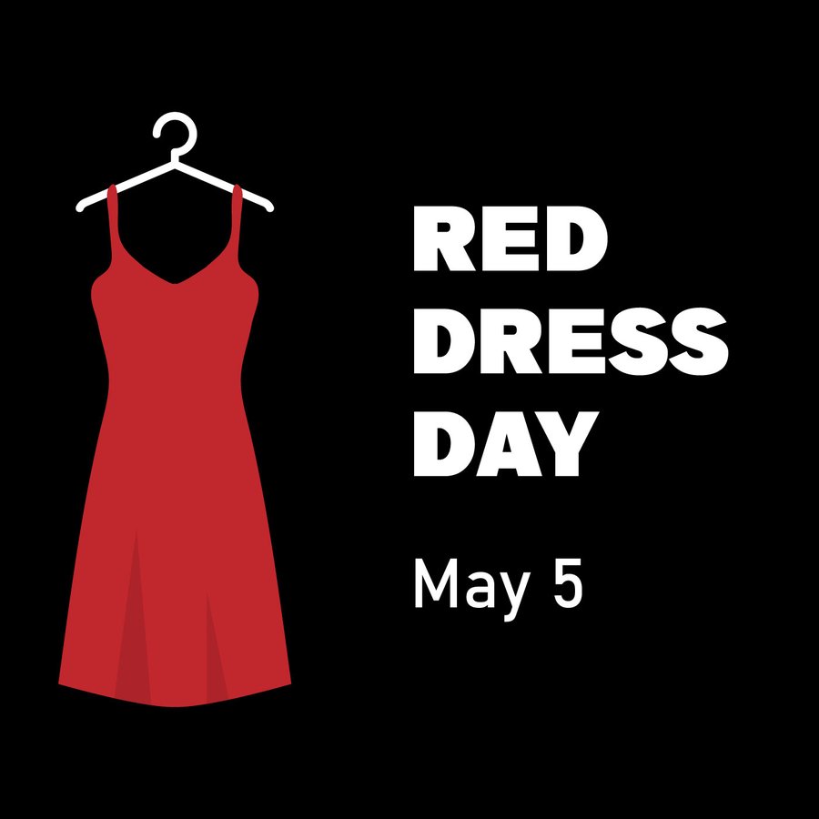 Today we recognize the National Day of Awareness for Missing &amp; Murdered Indigenous Women, Girls &amp; 2SLGBTQI+ people, also known as #RedDressDay. We stand in remembrance and solidarity, and commit to ongoing support, allyship and action. #MMIGW2S #RedDressDay