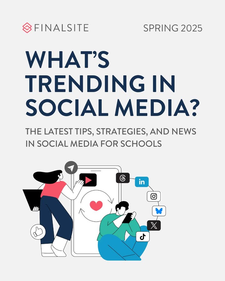 All the latest social media updates, in one easy guide. Download your free roundup of the trends your school actually needs to know →
bit.ly/426HtZb