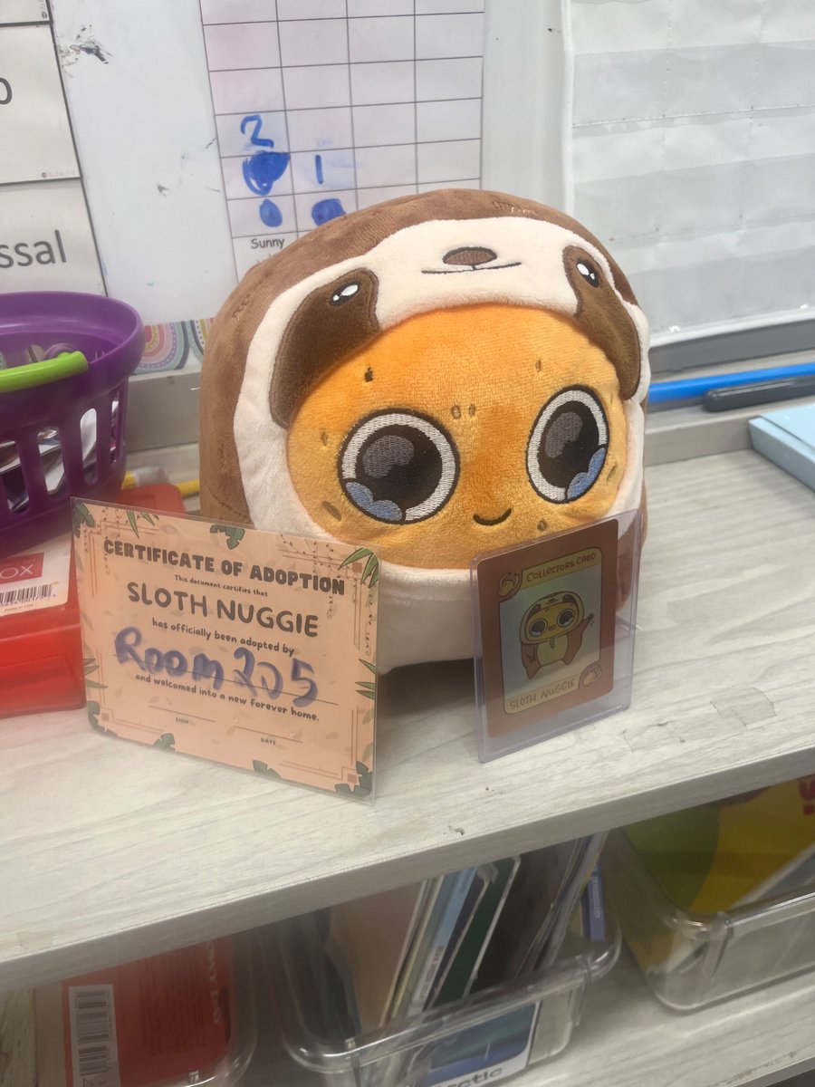 Alyssa Denfeld (@alyssadenfeld) on Twitter photo We would like to Welcome Snack the Sloth to Room 205. Thank you <a href="/sadnuggietweets/">Sad Nuggie</a> for allowing us to adopt one as part of their classroom project. He already getting plenty of love. <a href="/WeehawkenTSD/">Weehawken Schools</a> #weelovesloth #weelovesadnuggies #weelovesnacks We would like to Welcome Snack the Sloth to Room 205. Thank you <a href="/sadnuggietweets/">Sad Nuggie</a> for allowing us to adopt one as part of their classroom project. He already getting plenty of love. <a href="/WeehawkenTSD/">Weehawken Schools</a> #weelovesloth #weelovesadnuggies #weelovesnacks