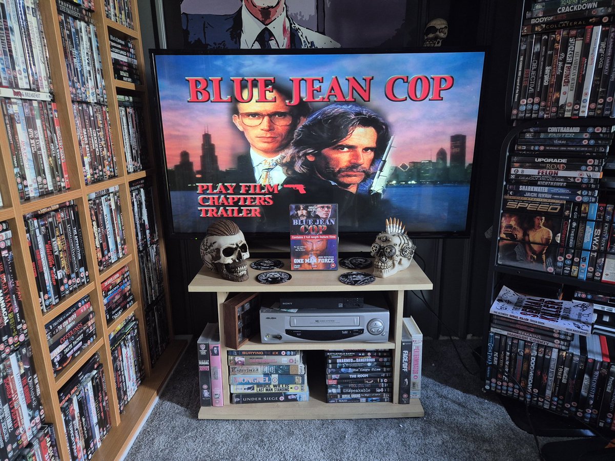 BadMovieCult's tweet photo. #fromthevaults
Shakedown aka Blue Jean Cop (1988)

A legal aid attorney and renegade cop team up to stop a corrupt cop.

Been forever since I saw this one, revisiting now 

#bluejeancop #peterweller #samelliot #jamesglickenhaus #copmovie #corruption #80sactionmovies #actionmovies https://t.co/ByC9v1PSLt