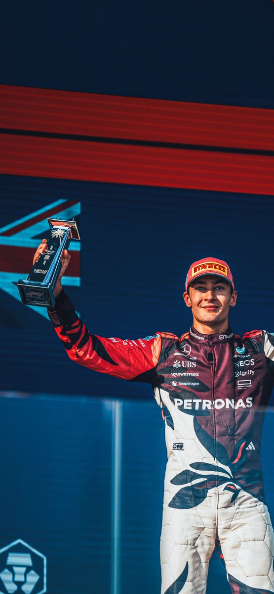 F1WallpaperHQ's tweet photo. 🇬🇧 George Russell🥉 | Phone Wallpapers 📱

@GeorgeRussell63 | #MiamiGP 🇺🇸 https://t.co/MvHO5kARMr