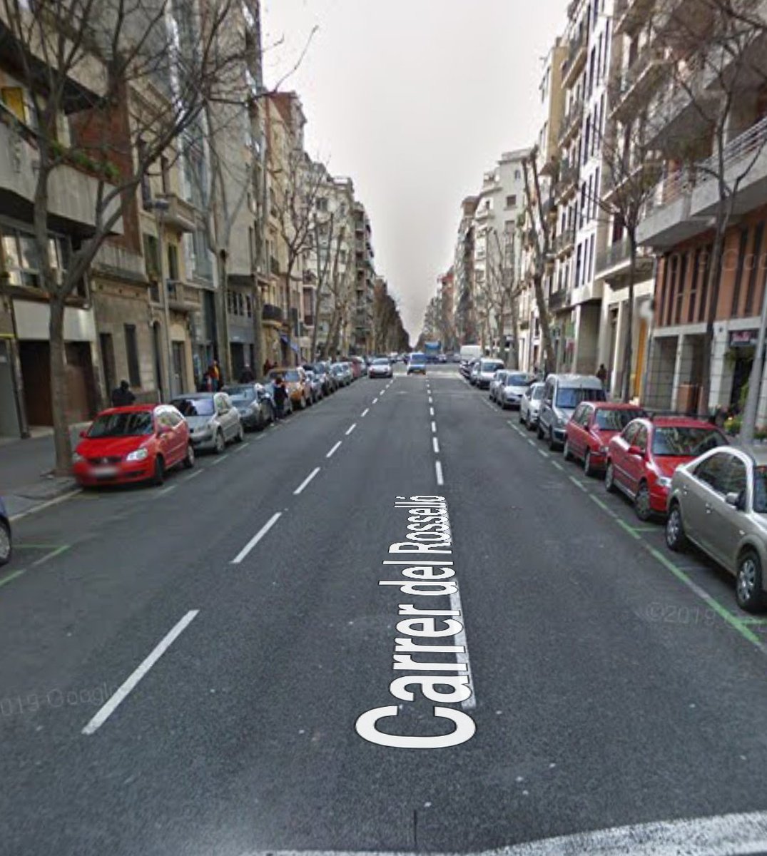 JoseLuisSTAP's tweet image. #Barcelona
#Eixample
Any 2025

Encara carrers amb 5 carrils cotxe.
Encara sense carril bici.