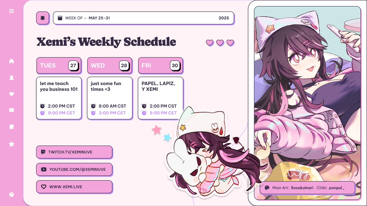 TIME TO ENTERTAIN THE MASSES (and by masses i mean maybe 2 people and 1 cat) #vtuber #art
🩸 twitch.tv/xeminuve