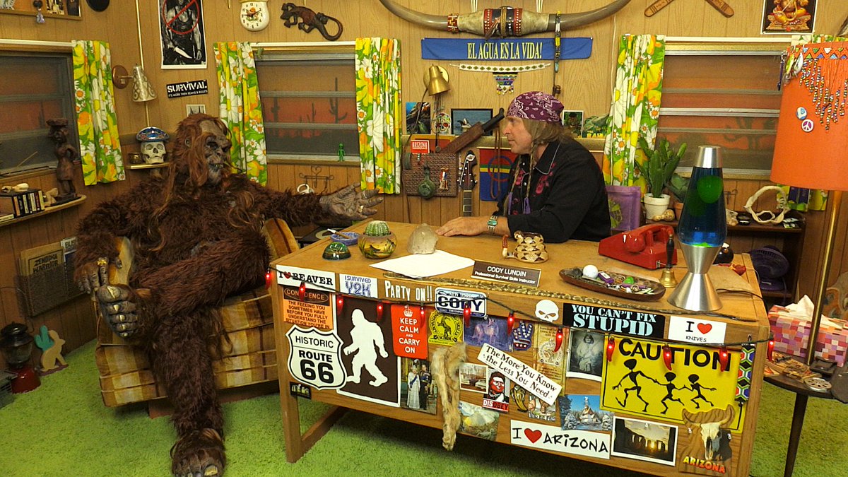 The Survival Show with Cody Lundin, Season Two - Bigfoot!!

To my knowledge, we are the only TV show to have interviewed the elusive Bigfoot. Witness this complex yet gentle creature in Ep 3!

Get the DVD at thesurvivalshow.com

STREAM the show at thesurvivalshow.vhx.tv