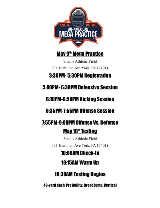 Don't miss an opportunity to spend TWO days in front of college coaches! Sign up today! This Friday and Saturday will be HUGE and even bigger if you miss this! 
zeffy.com/en-US/ticketin…
