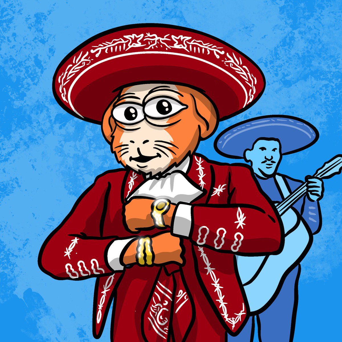 Chompcoin's tweet image. Happy Monday &amp;amp; Cinco de Mayo! The cycle’s about to go full Loko. Buckle up.

#chomp #base