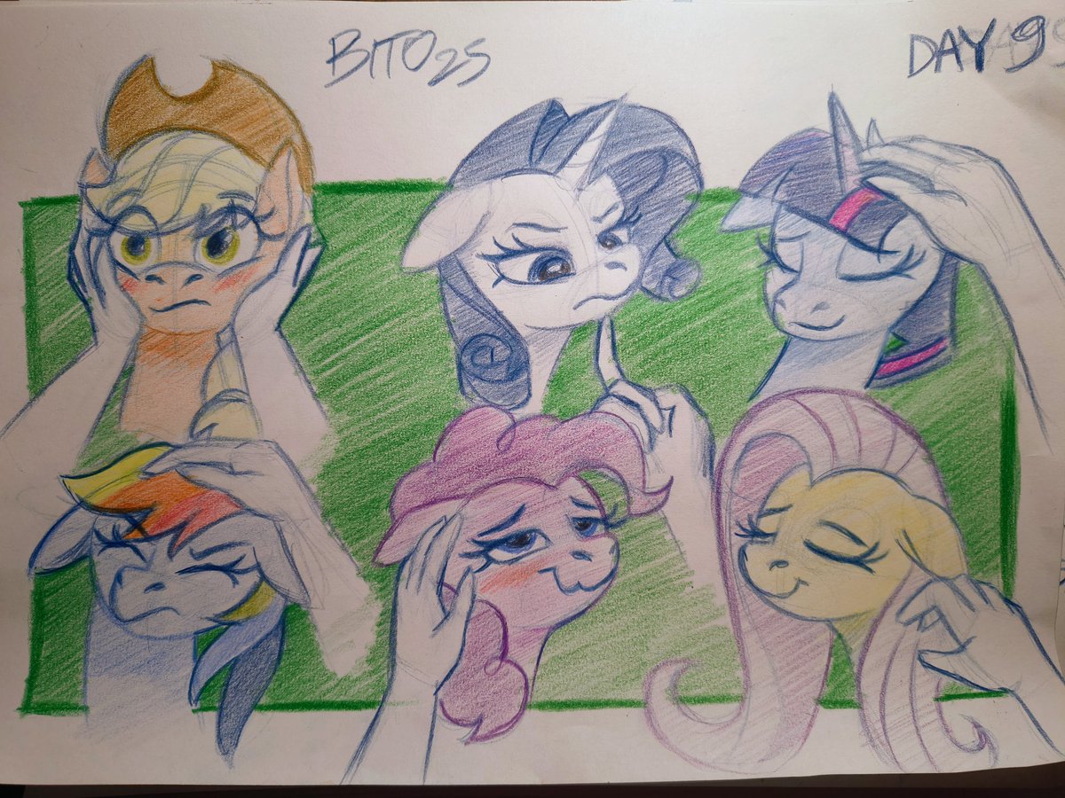 Ostarbito (@ostarb1to) on Twitter photo Day 9
Got inspired by <a href="/doubleWbrothers/">doubleWbrothers</a> latest animation ^^
#mlpfim #mlpfanart #AppleJack #Rarity #TwilightSparkle #RainbowDash #PinkiePie #Fluttershy #traditionalart #dailydrawing Day 9
Got inspired by <a href="/doubleWbrothers/">doubleWbrothers</a> latest animation ^^
#mlpfim #mlpfanart #AppleJack #Rarity #TwilightSparkle #RainbowDash #PinkiePie #Fluttershy #traditionalart #dailydrawing