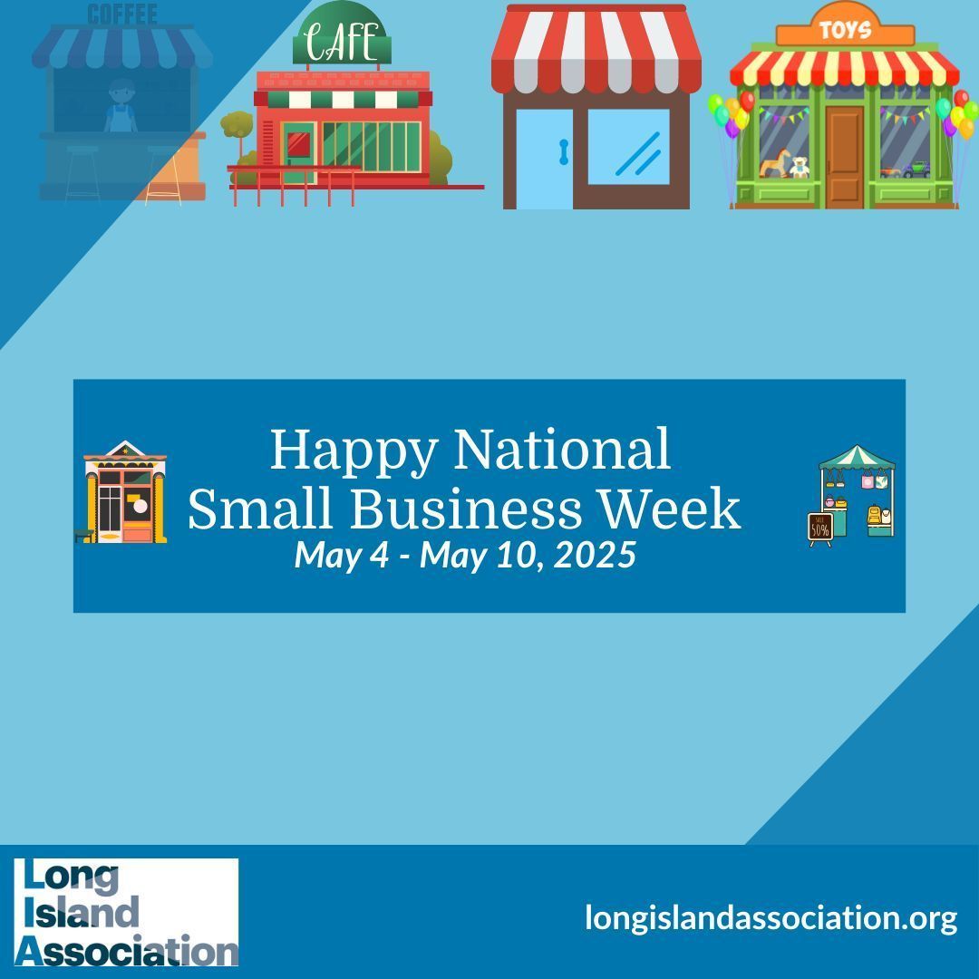Happy National #SmallBusinessWeek from the Long Island Association!

This week, we proudly celebrate the incredible small businesses that make up a large portion of the Long Island’s economy. 

At the LIA, we are committed to supporting and advocating for the small business