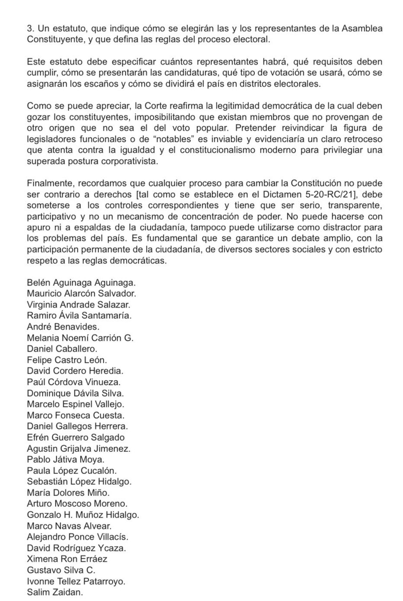 ravila67's tweet photo. Desde el Foro por la Democracia se apuesta a una reforma constitucional que fortalezca la democracia y respete los mecanismos constitucionales para hacerla.

👇👇👇👇👇👇👇👇👇👇👇 https://t.co/wbY8F7HDPq