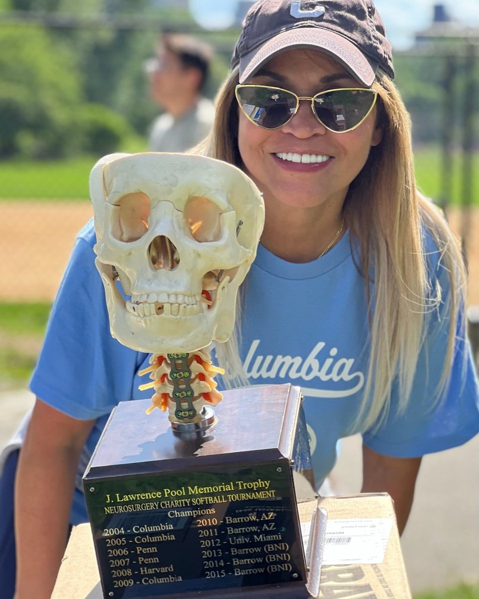 Says Dr. Jeffrey Bruce, “Twenty years ago back in 2005, Columbia Neurosurgery hosted the 1st Annual Neurocharity Softball Tournament. Here’s a look at our Year 1 Championship Team. Since then nearly $1 million has been raised for neurosurgical research around the country."