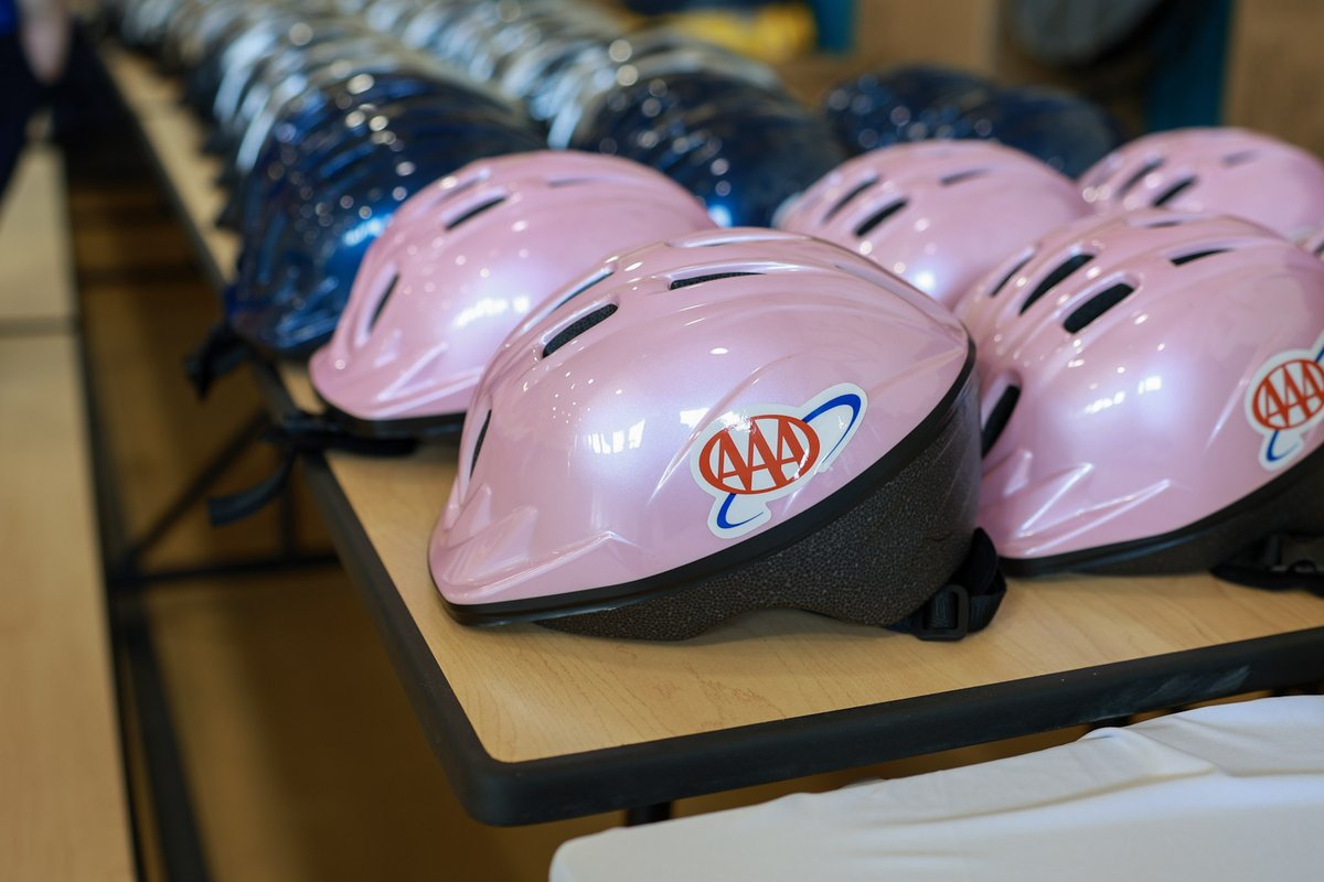 Our Auto Club Group Foundation was a proud supporter of a Pop Up Safety Town event in Jacksonville this past weekend. Kids were fitted with bicycle helmets while they learned important traffic safety lessons and enjoyed a fun day at the Boys &amp; Girls Clubs of Northeast Florida.