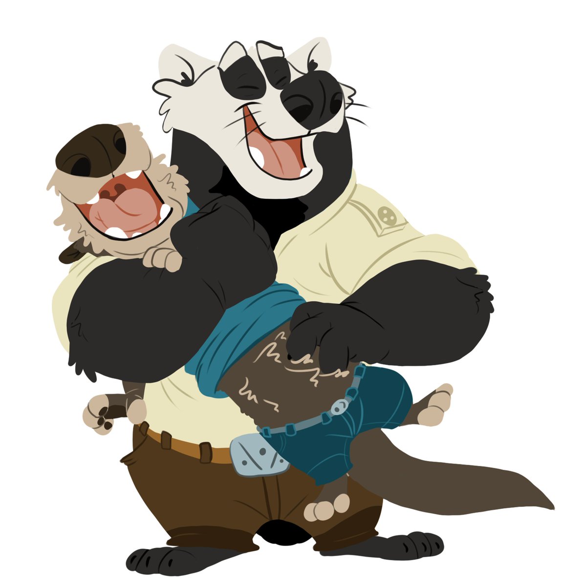 Otter Guitar:

Decided to color this one up.  Let me know what you think!