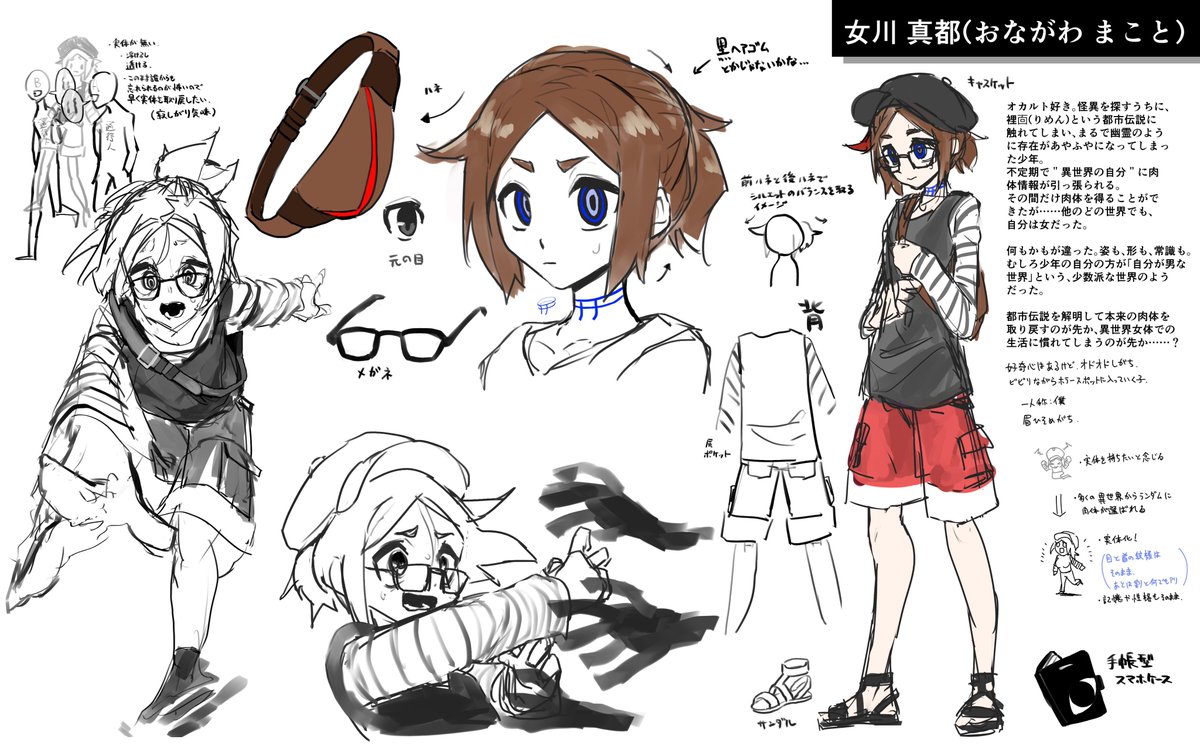 これまでにキャラの設定画作ったの●ョタしかいないな……? 