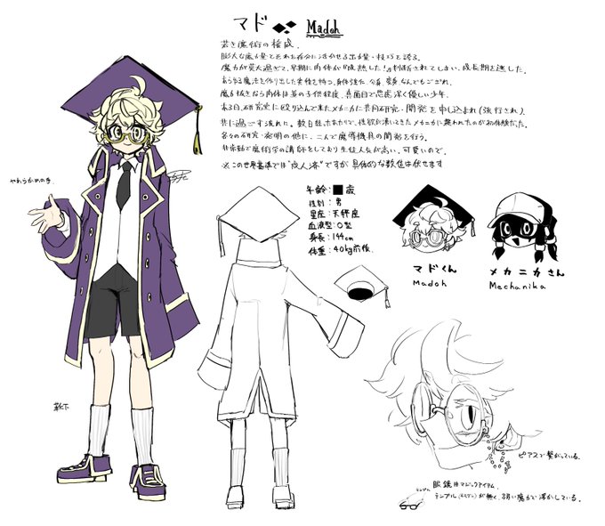 これまでにキャラの設定画作ったの●ョタしかいないな……? 