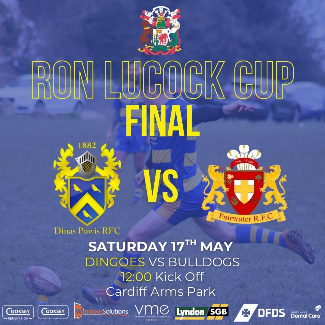 Dinas Powys RFC (@dinaspowysrfc) on Twitter photo Itβs the last game of the season & a final for our Dingoes against <a href="/FairwaterRFC/">Fairwater RFC</a>. Letβs get a huge crowd down to Cardiff Arms Park to cheer them on!
π Supporters bus leaves @ 11:00 from DP Bowls Club. It's Β£5 pp. Msg Kyle 07747 463713 to book a seat on the bus ππ Itβs the last game of the season & a final for our Dingoes against <a href="/FairwaterRFC/">Fairwater RFC</a>. Letβs get a huge crowd down to Cardiff Arms Park to cheer them on!
π Supporters bus leaves @ 11:00 from DP Bowls Club. It's Β£5 pp. Msg Kyle 07747 463713 to book a seat on the bus ππ