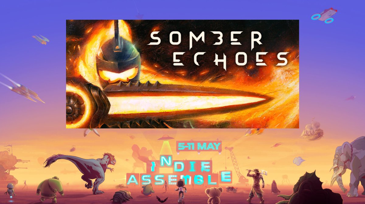 Somber Echoes joins the #IndieAssemble!

Find secrets, acquire upgrades, and dominate mighty foes through sheer combat prowess as you explore and conquer the horrors of the forsaken vessel Atromitos.