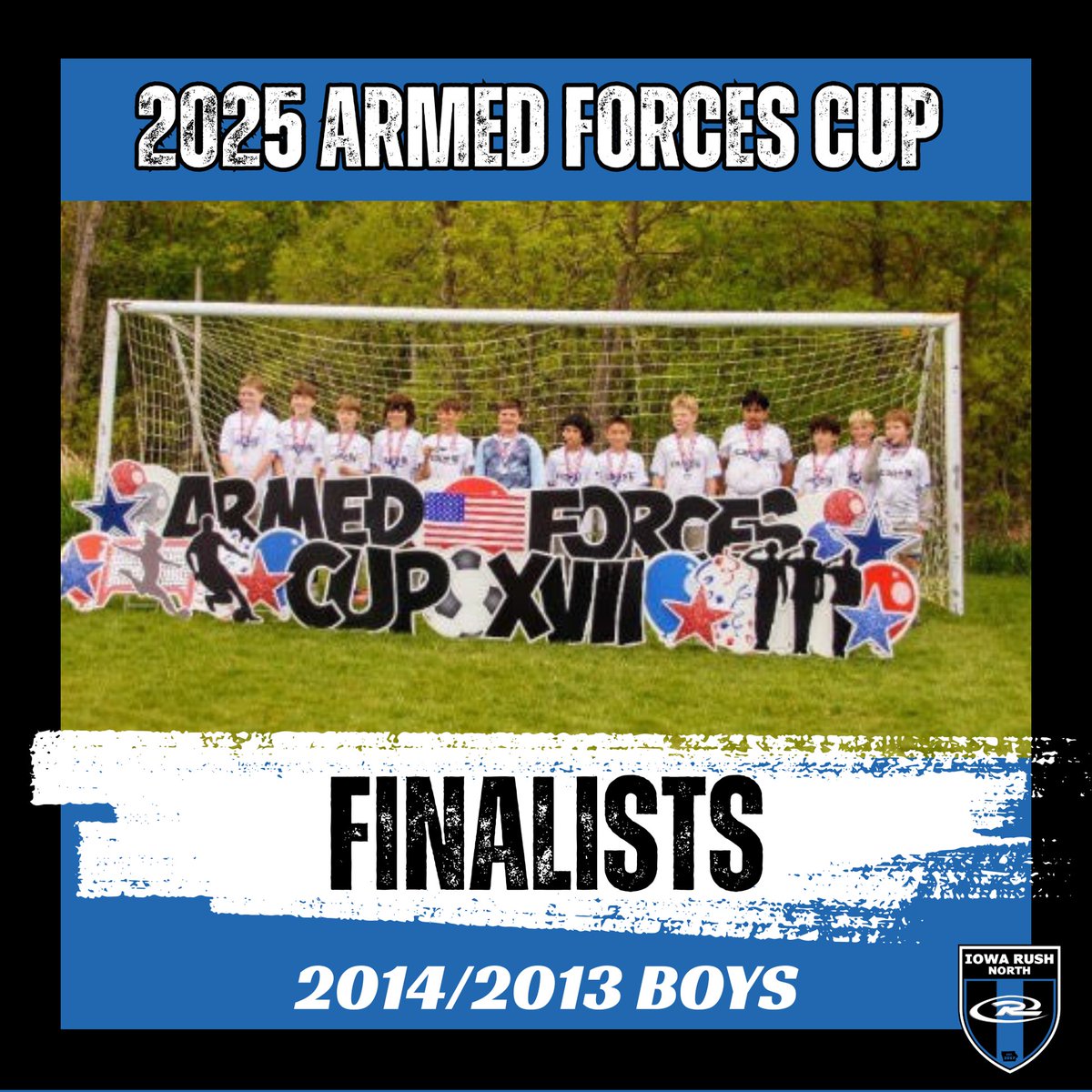 What an amazing weekend at the Armed Forces Cup! 🎉 Congratulations to our 12U Girls and 10U Academy Girls teams who finished as tournament champions in their age groups! Also, congrats to the 12U Boys who finished as tournament finalists. 
 
#ArmedForcesCup <a href="/quadcitiesrush/">Quad Cities Rush</a>