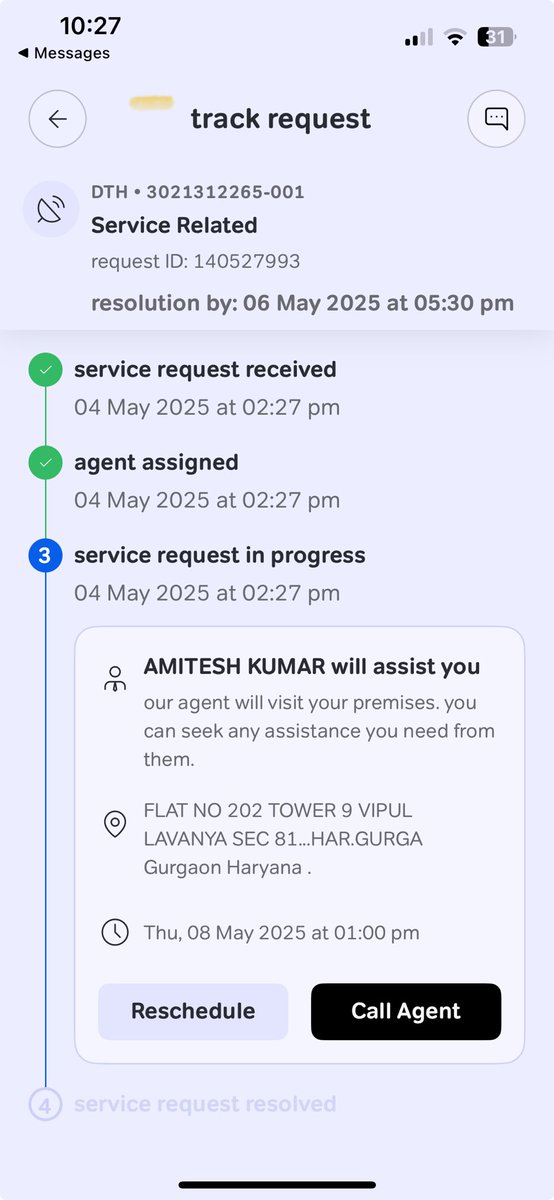 mohitdonter's tweet image. ⁦⁦@airtelindia⁩ 
⁦@Airtel_Presence⁩ 
⁦⁦@airtelnews⁩ 
In last six months I have raised DTH complaints more than watched TV. a  minor issue is pending since last 3 days, no solution. pathetic service, no hearing at any level.