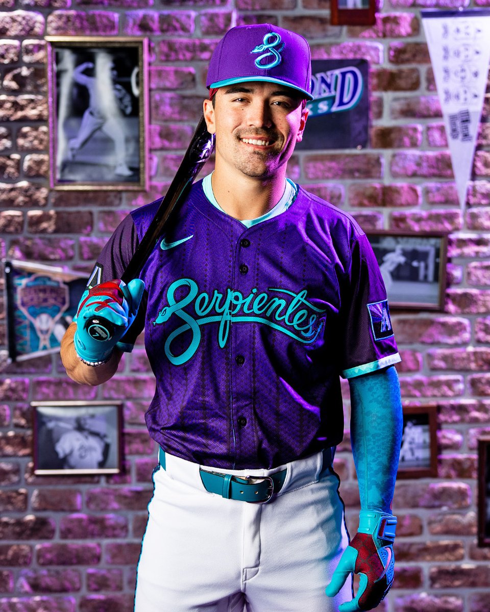 JUST IN: The D-backs have revealed their new City Connect uniform 🐍
