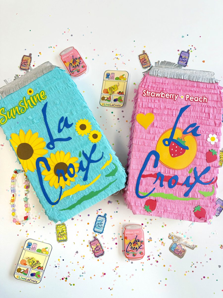 Happy Cinco de Mayo besties! 🌟 We’re adding a little sparkle to your festivities with these LaCroix piñatas! 20 lucky LaCroix lovers will have a chance to win one PLUS some LaCroix merch hidden inside 🫶 Head over to our Instagram (@LaCroixWater) to enter!