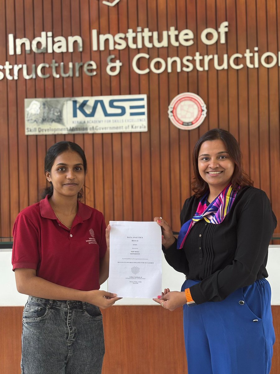Excited to be part of <a href="/IIICKollam/">Indian Institute of Infrastructure & Construction</a> <a href="/ULCCSLtd/">ULCCS Ltd.</a> <a href="/ulccs/">Seekumar ULCCS</a> for #RealEstate #infrastructureprojects #architecture #Construction #Data #Geospatial