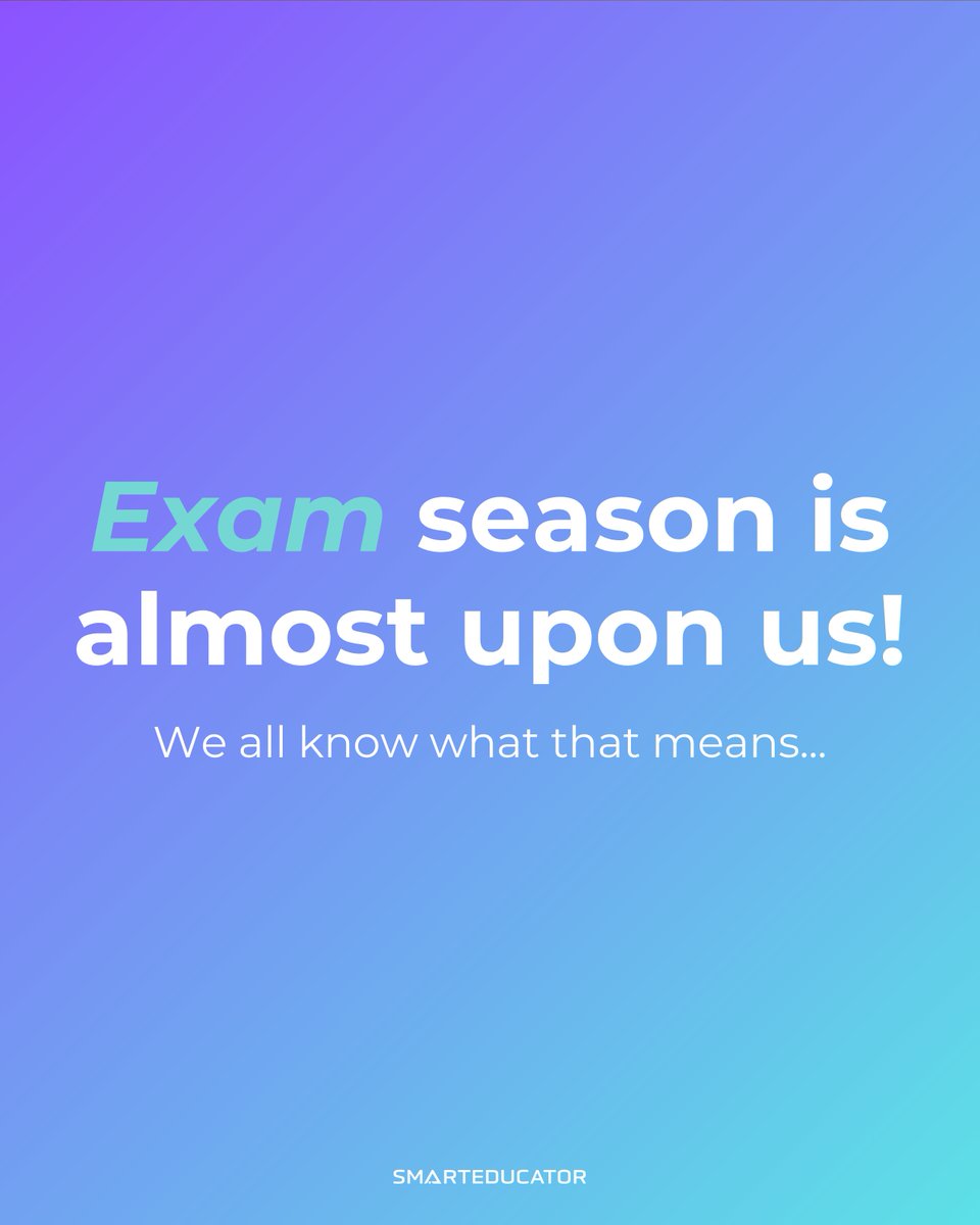 Exam season is creeping up… and we all know what that means.

How are you helping students build recall ahead of exams?

Share your favourite practice strategies below!

#EducationMatters #TeachingResources #EdLeaders #TeacherGoals #SmartTeaching #AIinEducation