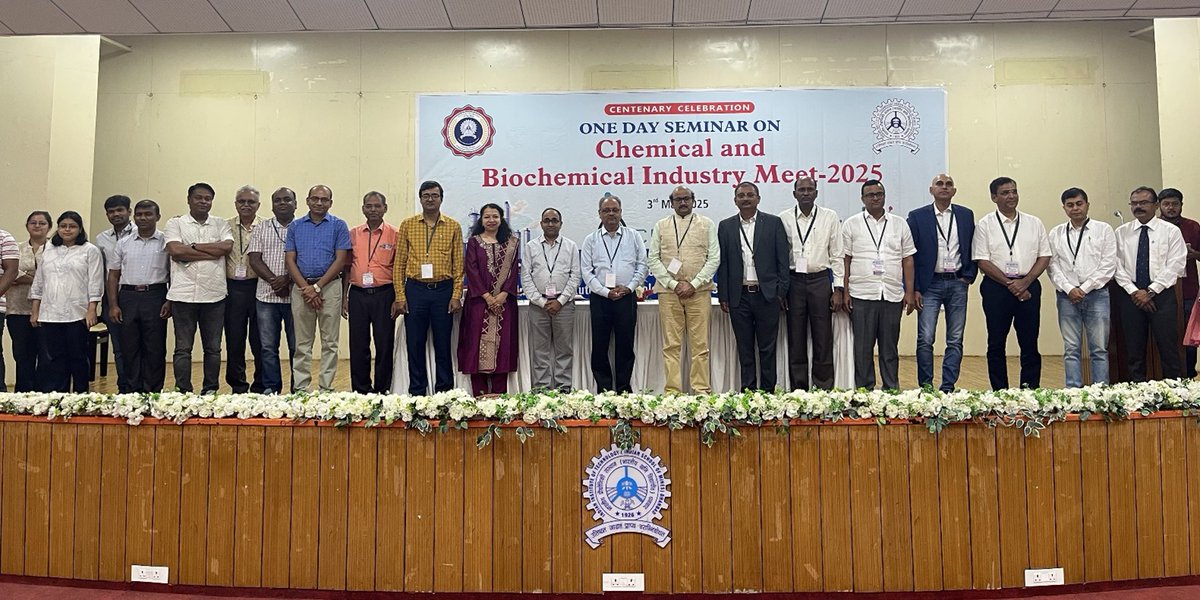 IITISM_DHANBAD's tweet image. 🚀 Strengthening Industry-Academia Synergy

The Department of Chemistry and Chemical Biology at IIT (ISM) Dhanbad successfully hosted the Chemical and Biochemical Industry Meet, bringing together leading voices from pharma, CDMO, CRO, and environmental sectors.

Inaugurated by…