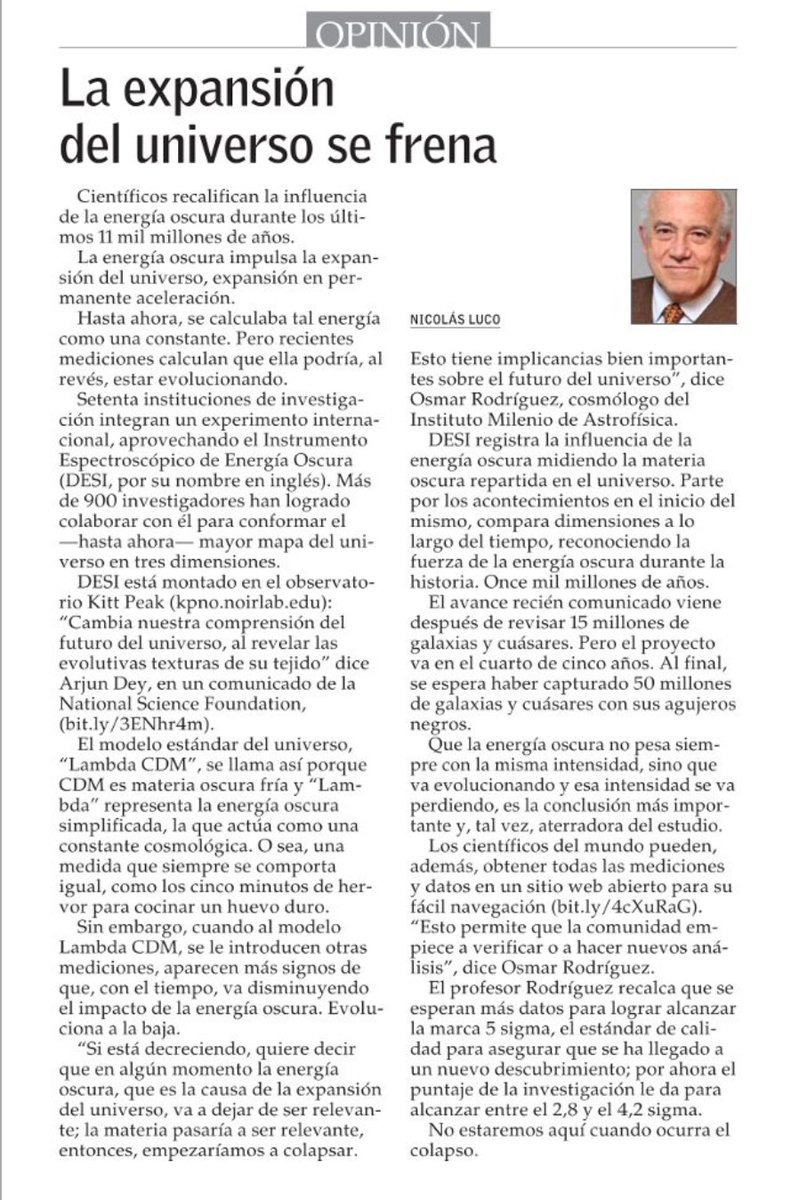 Mi columna de hoy en El Mercurio: