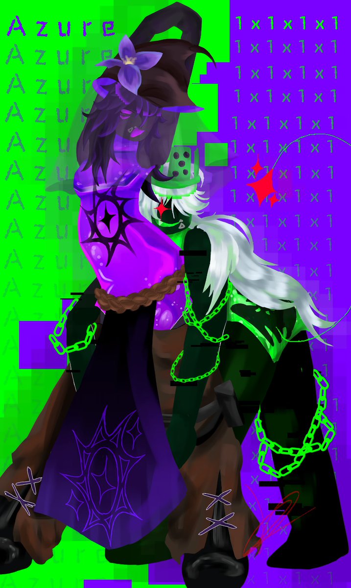 TW: BRIGHT COLORS Hello #1xazure community do we fw this #Forsaken