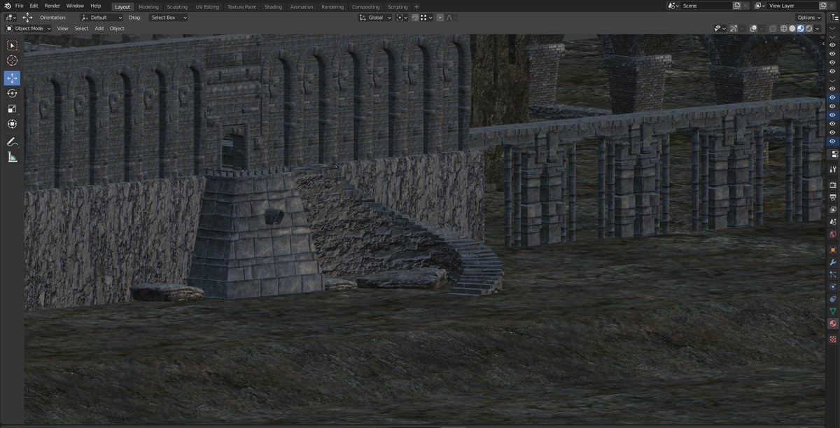 RekeshGaal's tweet image. Just started creating assets for a massive underground level!⛏️

This is one of the first WIP shots!

#blender3d #DarkFantasy #IndieGame #horrorgame #indiedev #devlog #3dmodeling #MotivationMonday #ゲーム制作 #solodev #gamedev #jogos