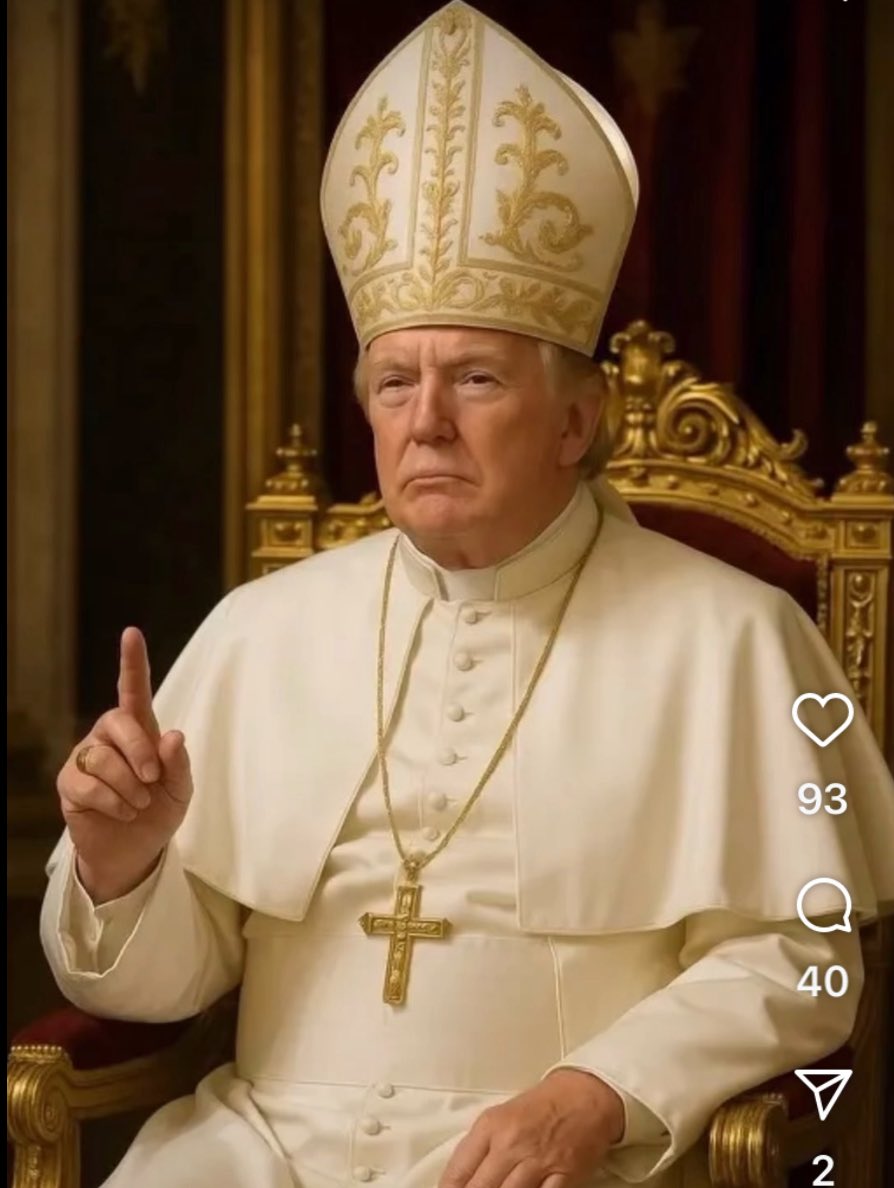 Ridiculous and presumptuous. Do we really have to take this person seriously? #trump #pope #PopeTrump
