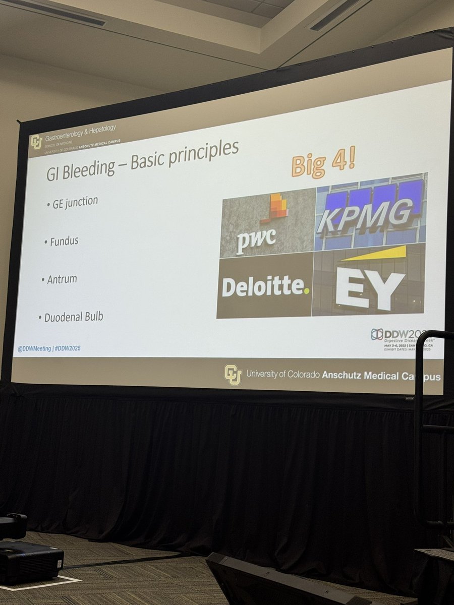 NeenaSAbrahamMD's tweet image. 👉🏽 You can’t treat what you can’t you can’t see!

@BilalMohammadMD with 🔥 great tips (and comedy bonus) for #GIBleeding management 
🩸focus on the big 4
🩸evacuate clips
🩸when &amp;amp; how to use OTSC &amp;amp; hemostatic sprays

#DDW2025 
@DDWMeeting