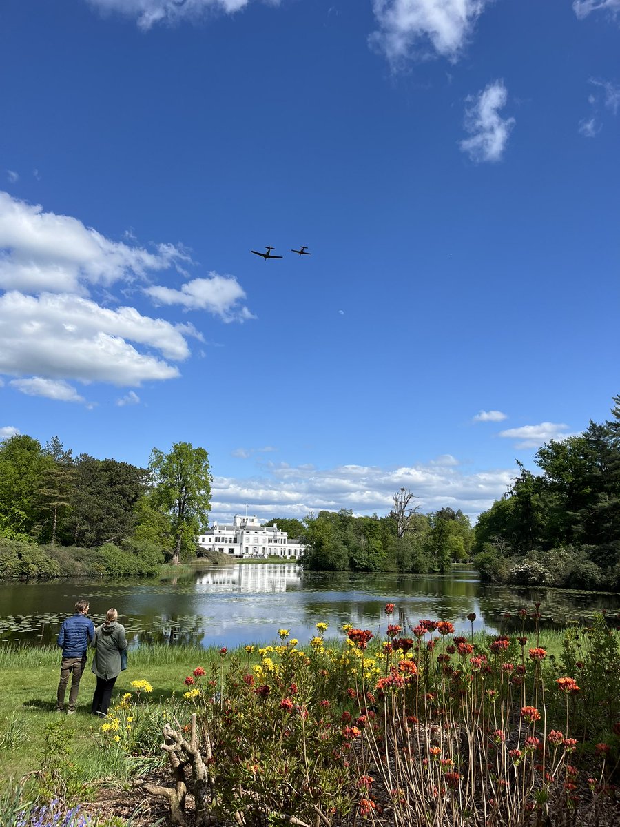 5 mei in de achtertuin. Van paleis Soestdijk, that is. 😉