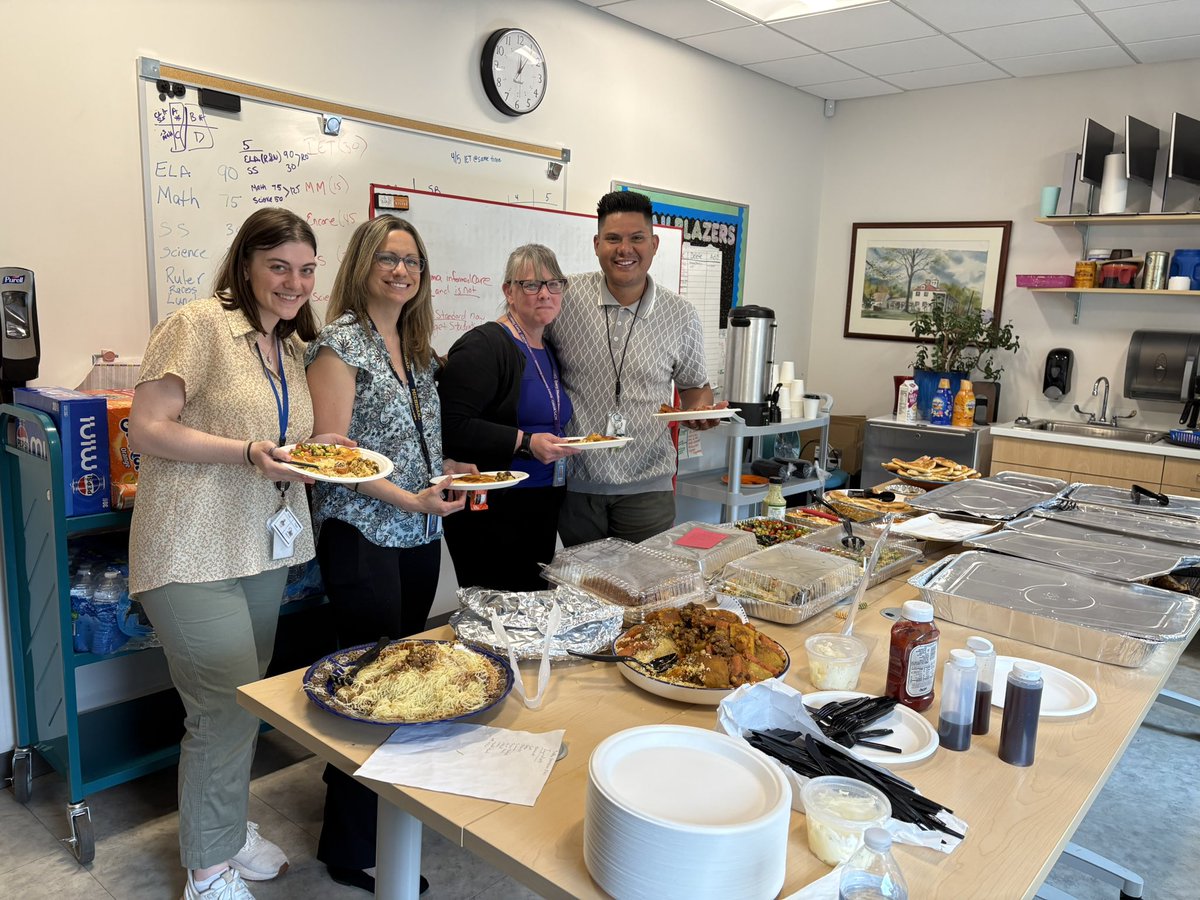 Happy Teacher Appreciation Week!
Breakfast 🍳 🥞 &amp; yummy lunch from Ferdinand Family 🥗