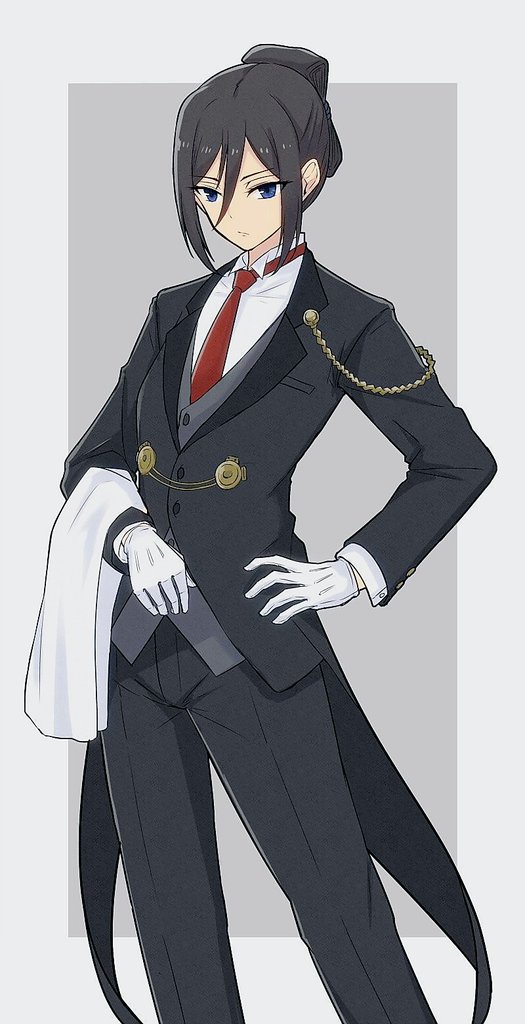 ⠀
⠀Maid Monday?

⠀Butler Monday—
⠀