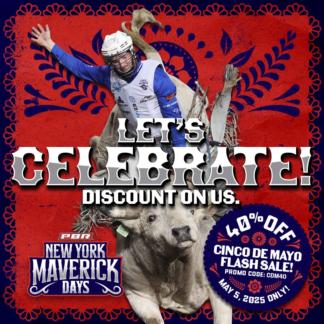 Celebrate Cinco de Mayo with a special offer from your #concretecowboys 🔥