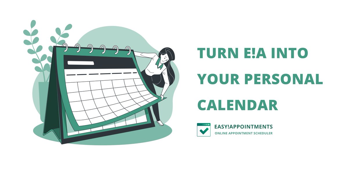 EasyAppts's tweet image. 🗓️You can use Easy!Appointments as your personal calendar too — not just for client bookings!

With the Unavailability feature, it&apos;s easy to block off time for meetings, focus sessions, or even a coffee break ☕️

🔗Read more on our latest blog post!

#OnlineAppointmentScheduling