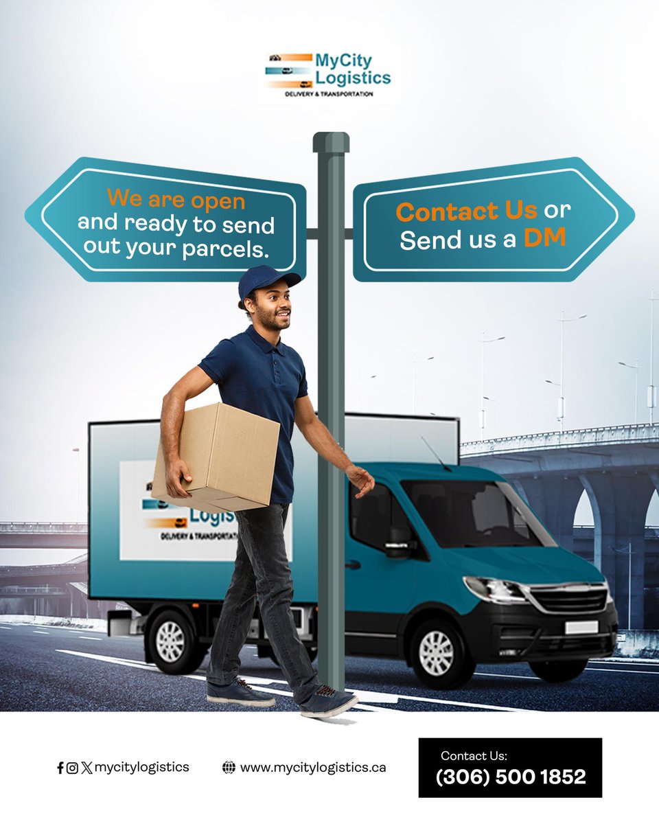 mycitylogistics's tweet photo. Happy New Week, everyone!
We’re now open for pick-up and delivery orders.
Place your order today and enjoy fast, reliable service.

Send us a DM or call the number on our flyer to order.
Wishing you a fantastic week ahead!

#mycitylogistics #pickupservices https://t.co/6U6mbo0e70