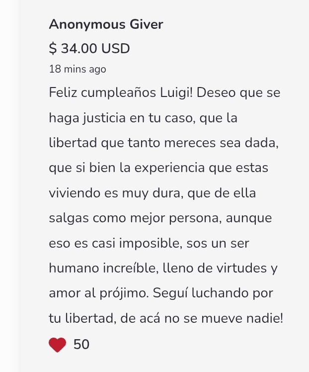 aw seeing comments in spanish melt my heart bc he's so loved worldwide, wish he could see it 💚 a very sweet one

givesendgo.com/legalfund-ceo-…