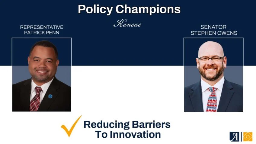 HB 2291, passed by policy champions Kansas State <a href="/RepPatPennKS/">Rep. Patrick Penn, CPT (Ret.)</a> and State <a href="/senatorowens/">Senator Stephen Owens</a>, resembles the ALEC Universal Regulatory Sandbox Act, one of the ALEC Essential Policy Solutions for 2025.
alec.org/article/alec-p…
#Kansas #Innovation #RegulatoryReform