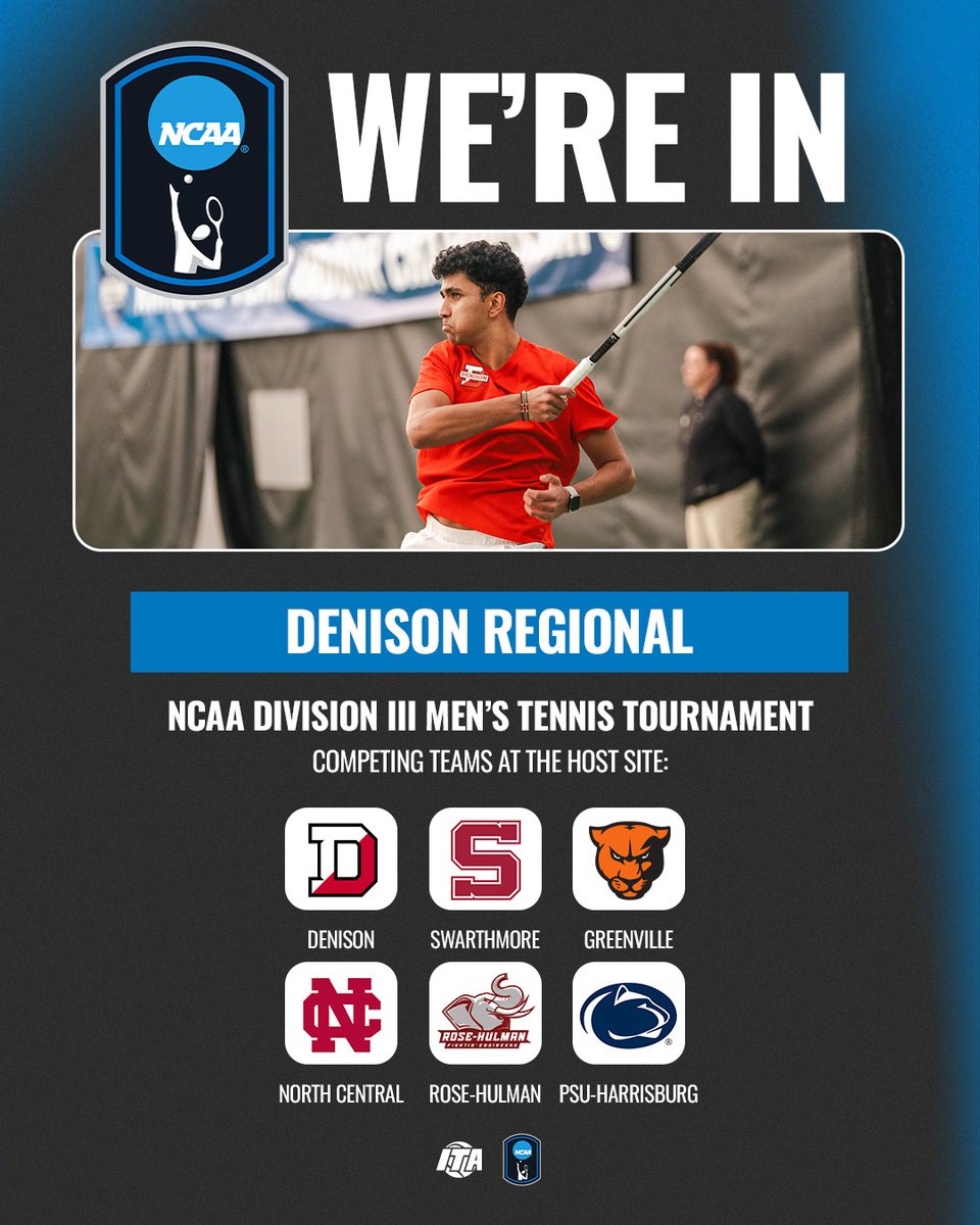 ITA_Tennis's tweet photo. Playing At Denison 🏆

#WeAreCollegeTennis #NCAATennis https://t.co/7Kbko25ewa