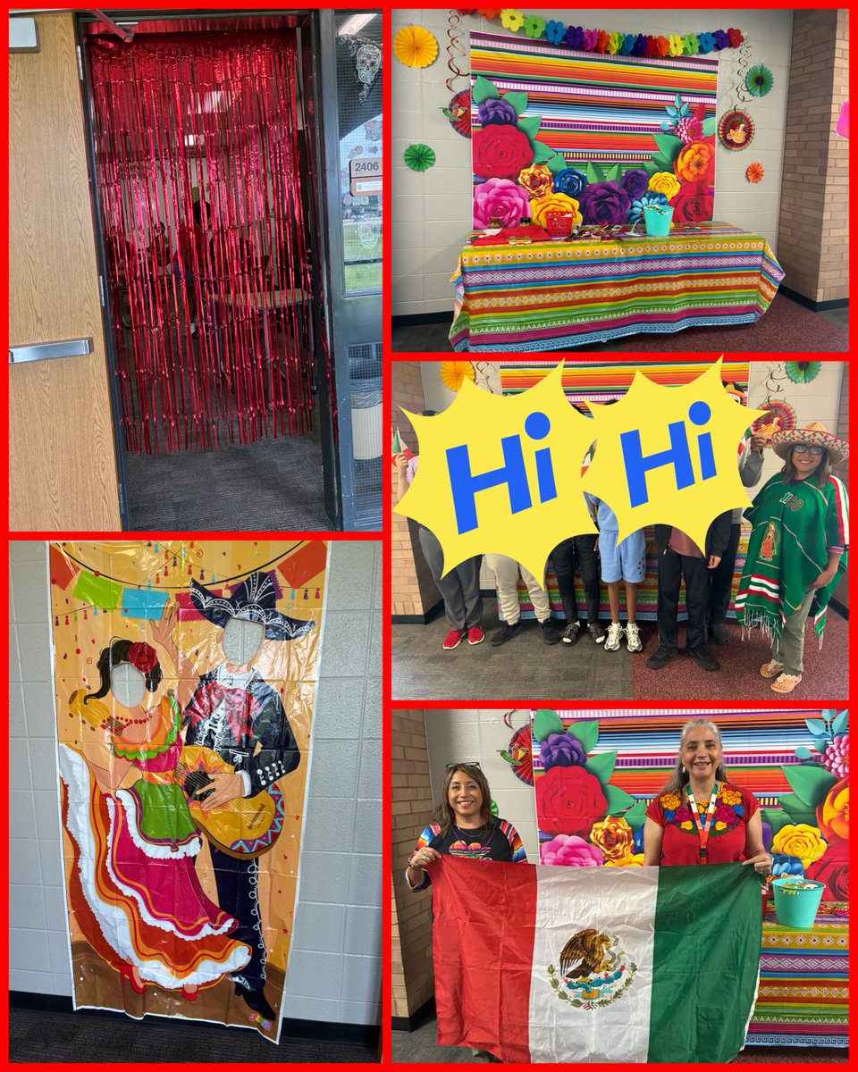 Happy cinco de mayo from our lobos !! #powerofthepack, #LOBONATION, #TogetherWEcan 🎉🥳🖤❤️🇲🇽⁦<a href="/langhamcreekhs/">Langham Creek High</a>⁩ ⁦<a href="/CFISDLOTE/">CFISD LOTE</a>⁩ ⁦<a href="/CyFairISD/">Cypress-Fairbanks ISD</a>⁩