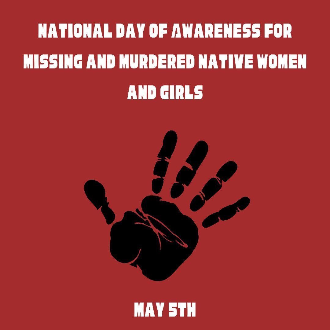 GW_WGSS's tweet image. Today is the &quot;National Day of Awareness for Missing and Murdered Native Women and Girls.&quot; This day aims to raise awareness about the disproportionate number of missing and murdered Indigenous women and girls. 

#wgss #may5th #upliftingcommunities
