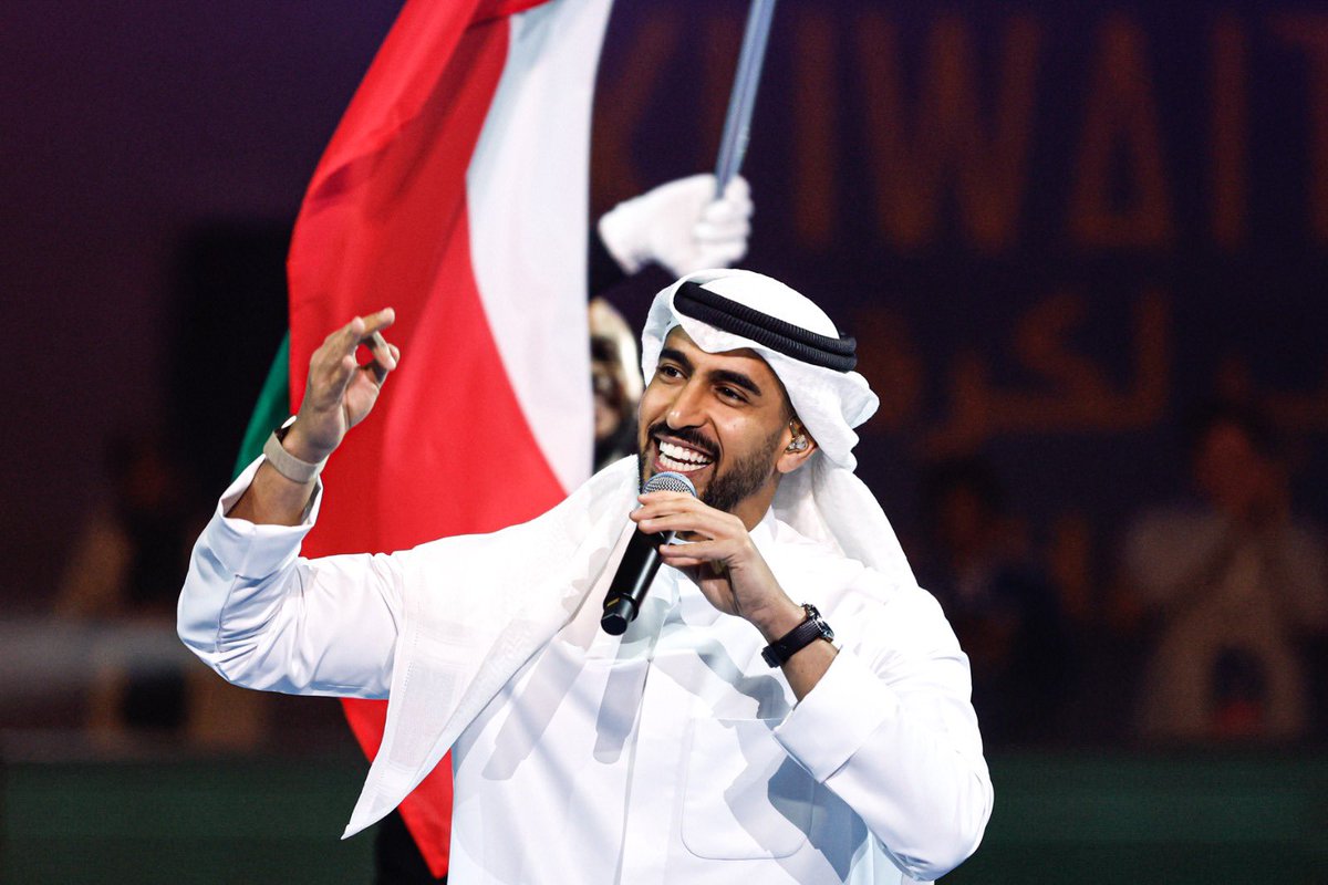 ArabHandball's tweet image. لقطات من حفل الافتتاح التاريخي لـ #كأس_العرب_لكرة_اليد 🇰🇼🏆