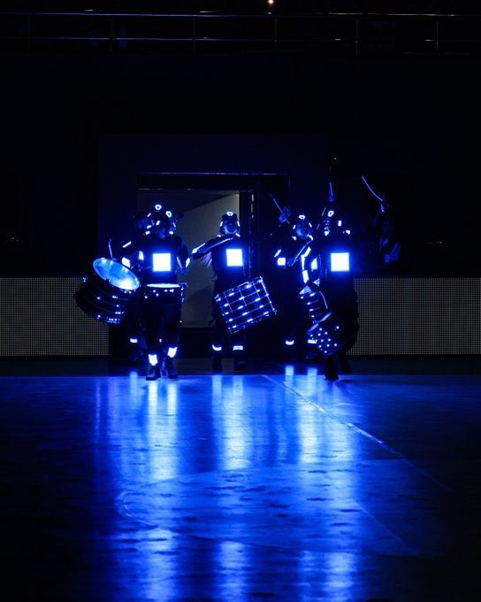 ArabHandball's tweet image. لقطات من حفل الافتتاح التاريخي لـ #كأس_العرب_لكرة_اليد 🇰🇼🏆