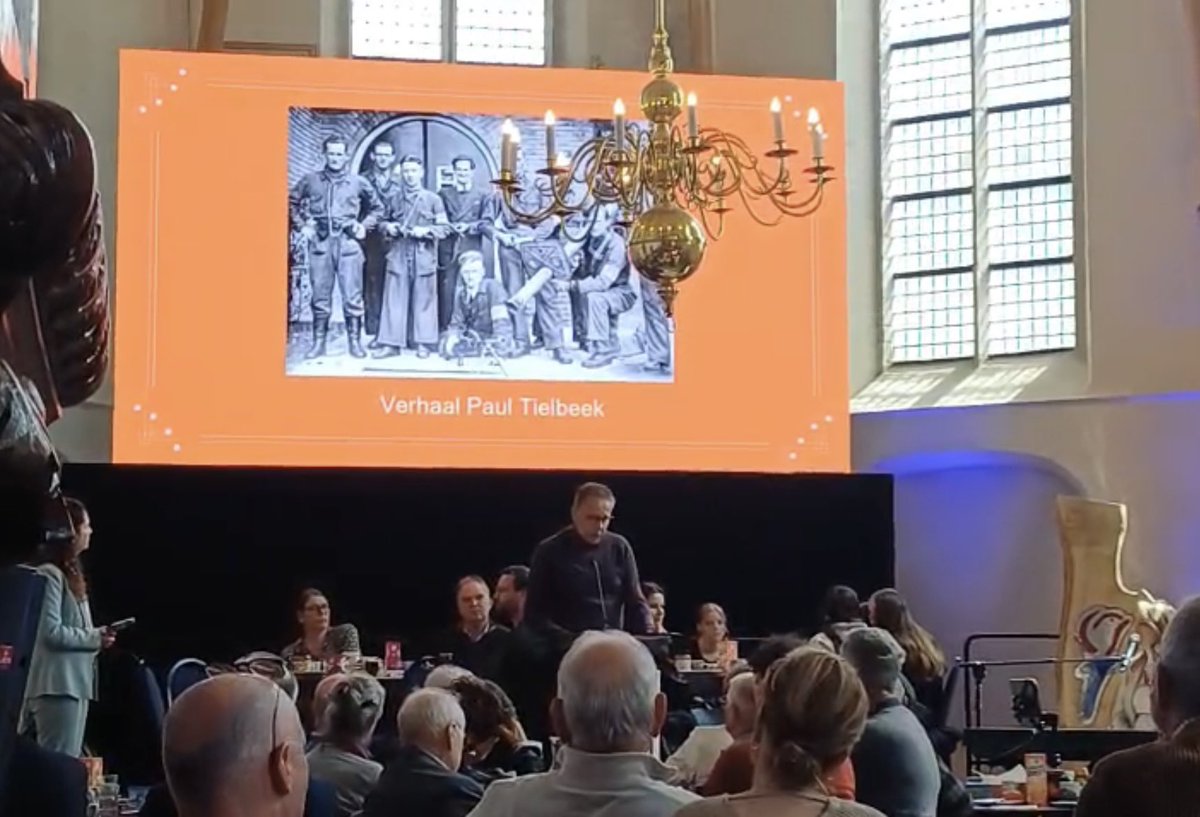Vandaag had ik de eer om tijdens de vrijheidslunch <a href="/GemeenteRaalte/">Gemeente Raalte</a> ter ere van 80 jaar vrijheid in #Plaskerk een woordje te doen over het verzet in Raalte. Een gevarieerd programma met gastsprekers die een diepe indruk achterlieten! Bedankt en respect ❤️