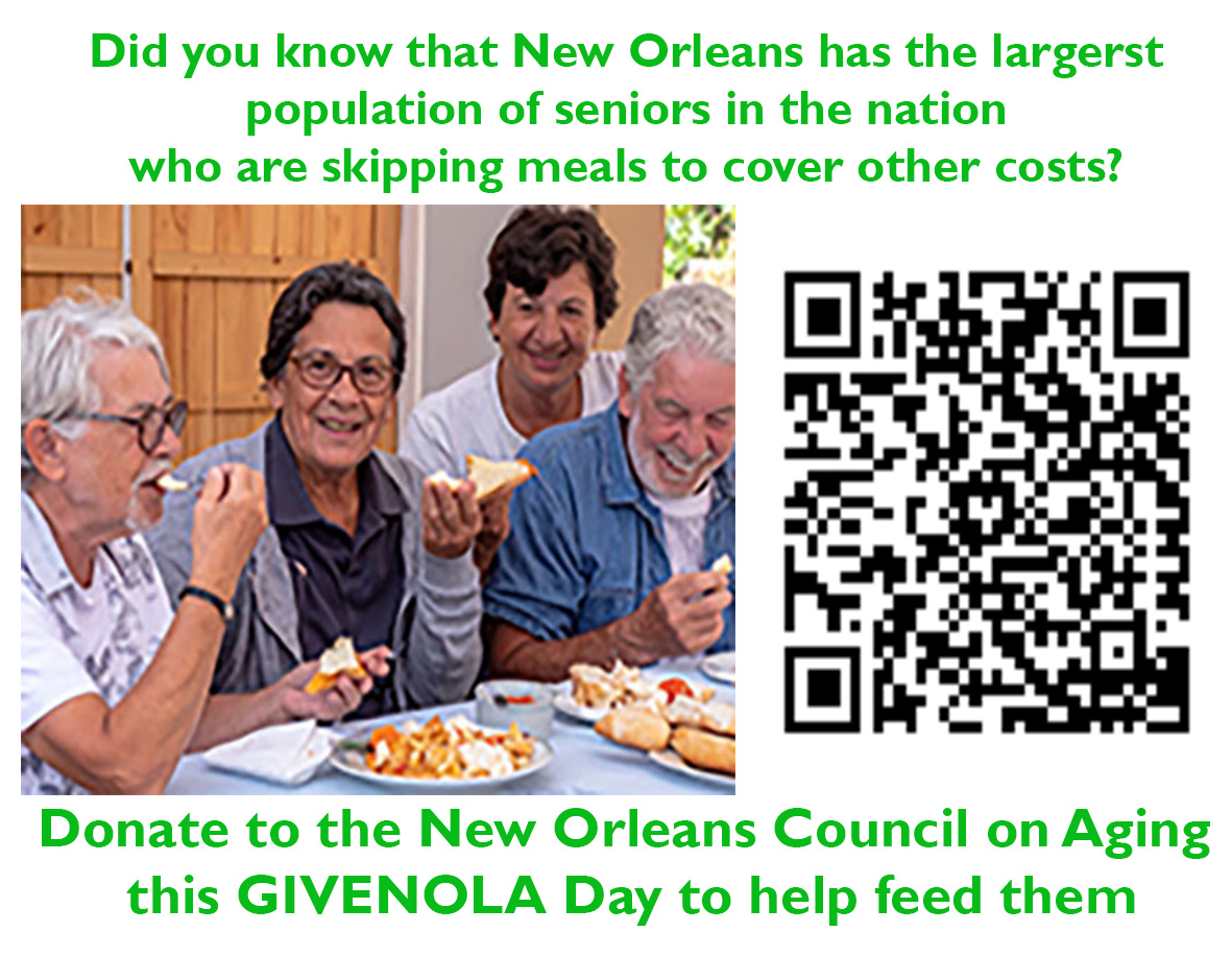nocoa2015's tweet image. This GiveNOLA Day give to support older adults of New Orleans to live independently and healthy - mailchi.mp/5757a23b9b4f/t… givenola.org/organization/n…